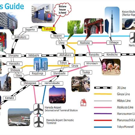 東京都 Ikidane House旅舍 外观 照片